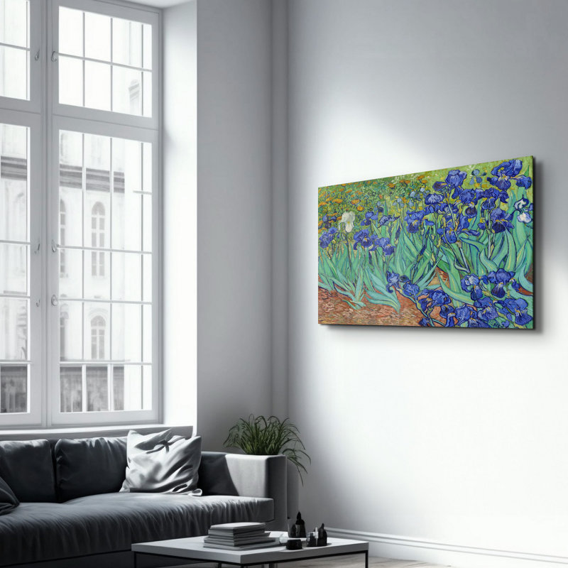 Peinture élégante en verre trempé de 27,6 po x 43,3 po | 100% verre trempé, épaisseur: 0,16 pouce | Œuvre imprimée UV, parfaite pour la décoration intérieure et les intérieurs modernes, des visuels époustouflants pour toute pièce