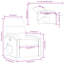 Fauteuil inclinable vidaXL, dossier / repose-pieds réglable, cuir-97814335