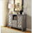 Charming Console Table With Open Compartment And Ornamental Design For Stylish Spaces