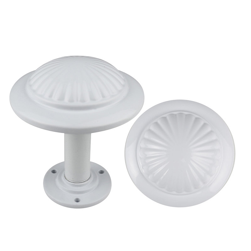 Retenue de rideau Sonette Drapery Medallion, Blanc lustré