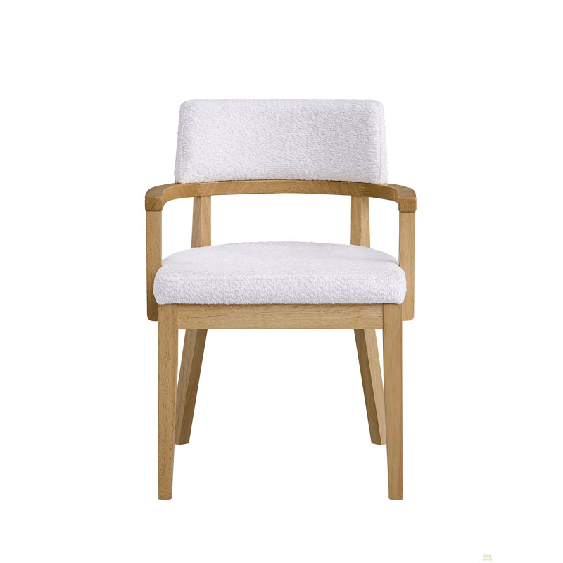 Ensemble de 2 chaises d'appoint Kasem Gorge Gabric & Oak