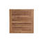 Venice Outdoor Square Teak Chat Table
