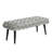 Clemmone Woven Velvet Bench-1886750570