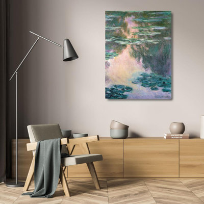 Lark Manor™ Monet, Claude Gallery Wrapped Canvas Art Titled: Water, lily pond 1907