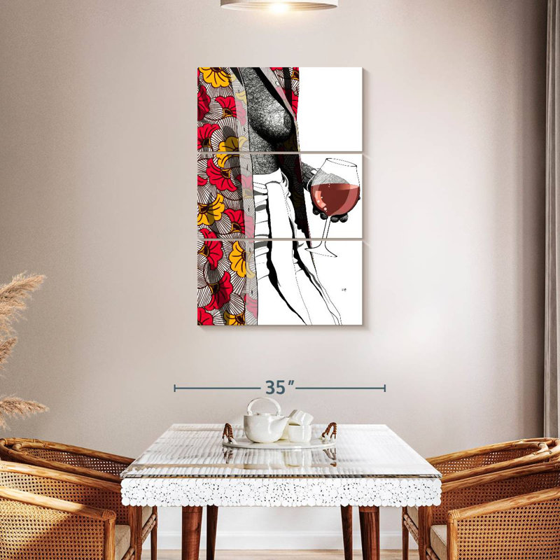 Yarlin Say What Now II, 45'' H x 28'' W
