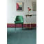 Farrow & Ball Cut And Loop Stripe Leighton Teal Area Rug-56518496