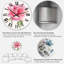 Horloge murale traditionnelle rose vif-2050943575
