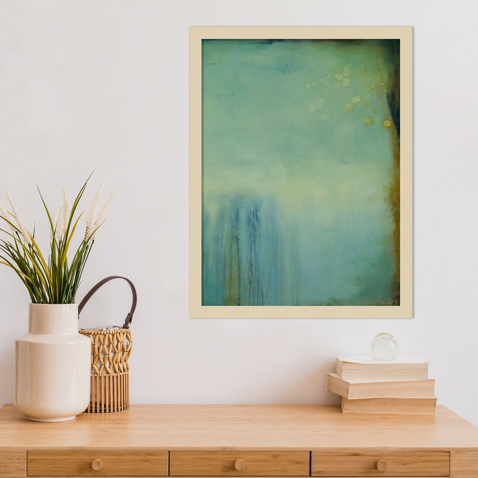 Whispering Souls II Print by Erin Ashley, Brown, 21" H x 16" W