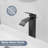 Single-handle Bathroom Faucet with Drain Assembly