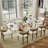Mid-Century Modern Wood Dining Chairs, Upholstered Wood Dining Chair Side Chair, Fully Assembled-1545428812-1545428815
