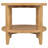 Isbell Maple Brown Round Solid Wood Side End Table