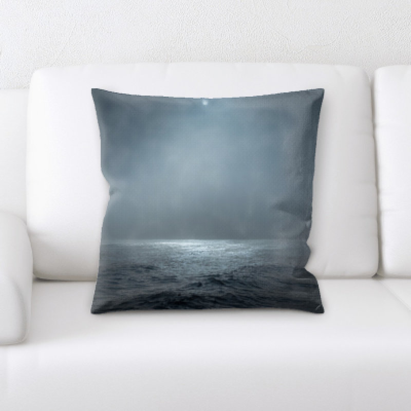 Microsuede Throw Pillow