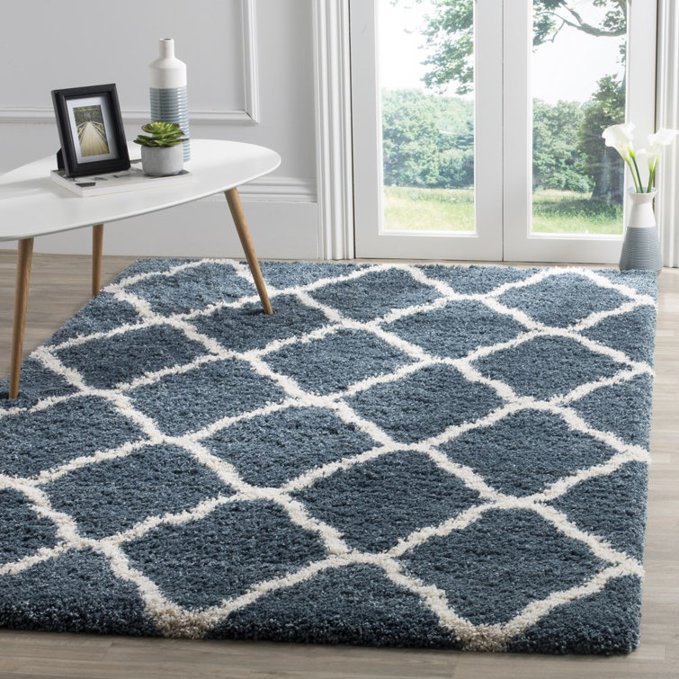 Darrold Hudson Shag Performance Geometric Rug