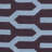 Rodgers Hand Woven Flat Weave Wool/Cotton Geometric Rug in Blue/Purple-47411130
