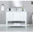 Amyra 42'' Single Bathroom Vanity with Genuine Marble Top-1320894980