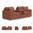Braintree 3-Piece Sectional With Audio Console-111301370