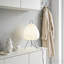 Lampe de table 9,4 pouces en papier de riz, lampe de bureau 3 couleurs E26 (ampoule incluse)