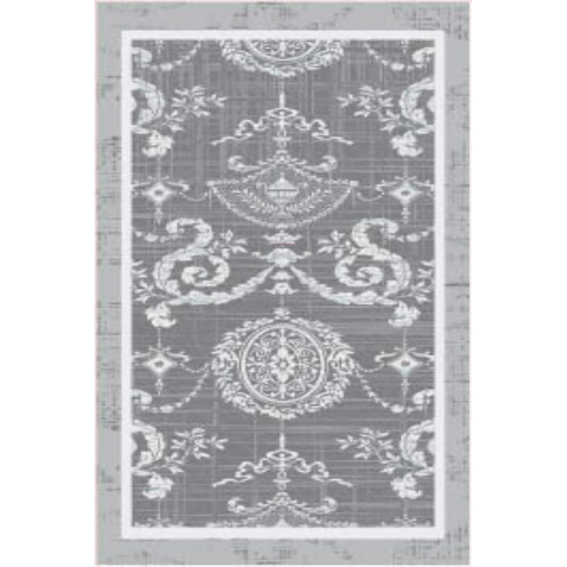 Luxurious Velvet Area Rug (4.6 x 7.2 ft), 100% Antibacterial Fabric, Non-Slip Cotton Backing, Pile Height: 0.4 in | Machine Washable, 3D Digital Print Design | Perfect for Living Room & Bedroom Decor, Soft & Durable