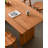 Rectangular Solid Wood Dining Table in Retro Style for Home Use-1774276624