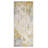Rug Branch Solenne 2' x 6' (2'3" x 6') Gold/Grey Abstract Indoor Runner Rug, Contemporary, Medium Pile, Stain-Resistant Hallway Carpet - Entryway, Mudroom, Bedroom, and Kitchen-1568461759