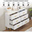 106 cm W Chest of 6 Drawers-380645284
