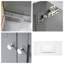 Meuble-lavabo simple 36 po avec lavabo en céramique, 4 tiroirs et 2 portes à fermeture en douceur-2013379674