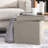 Repose-pieds rembourré Hilsa-1328367009
