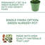 Grande plante yucca artificielle en pot de fleurs