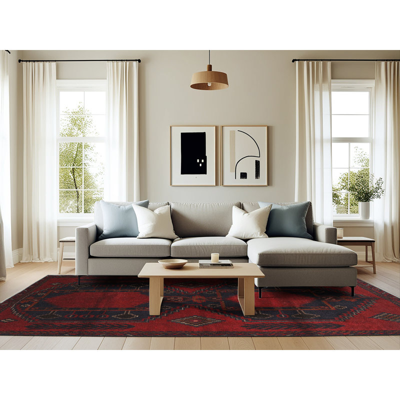 Southwestern Indoor Rug, Rectangle 6' x 9'