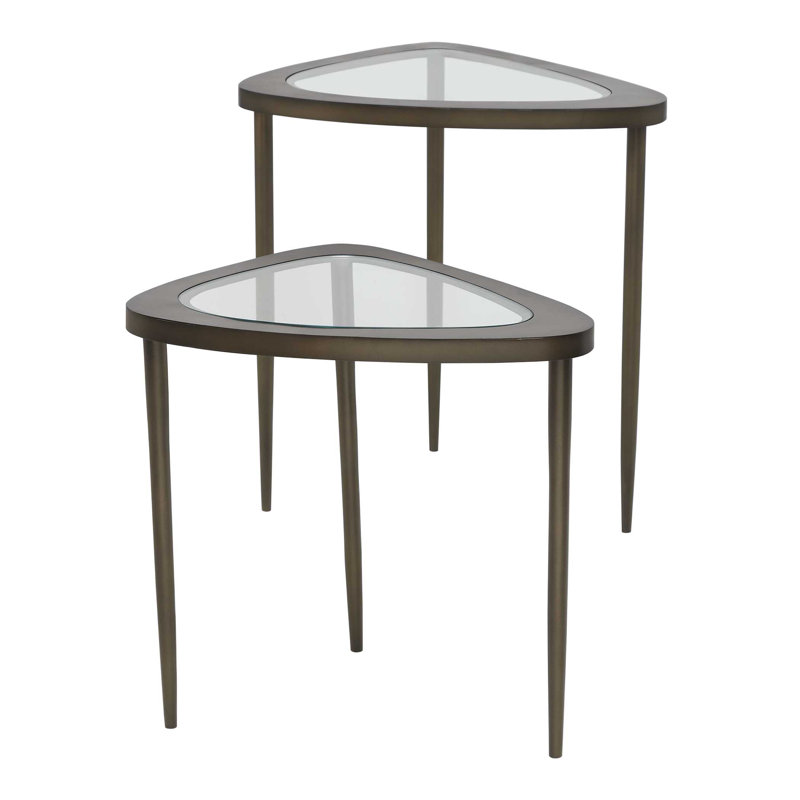  Millar Curved Nesting Tables, S/2