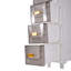 Plastic / Acrylic Freestanding Bathroom Cabinet
