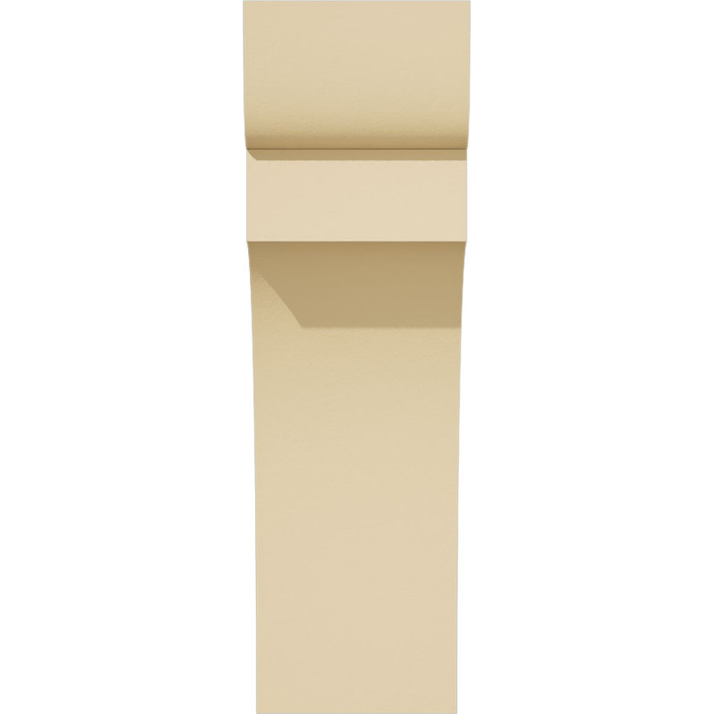 Corbeau en uréthane Yorktown Signature, brun clair apprêté, H 20 po x l 6 po x P 8 po