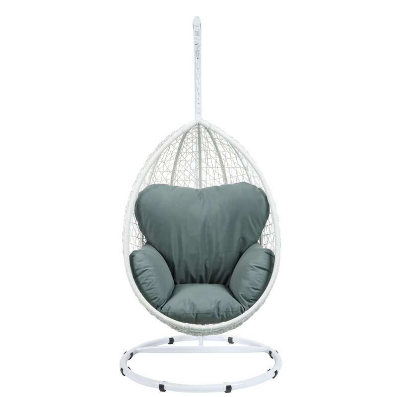 Balancelle de patio avec support St Judes, Blanc