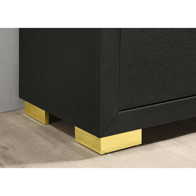 Table de chevet 2 tiroirs Modern