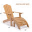 Chaise Adirondack en plastique Porphyrios