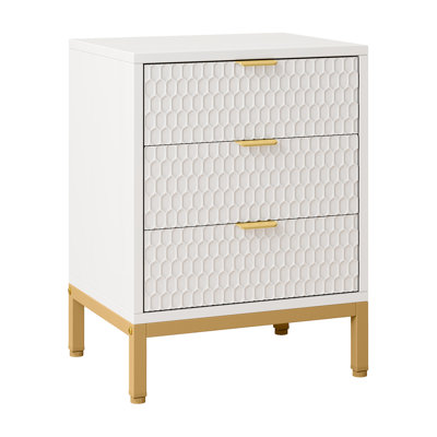 Table de chevet Modern Platinum