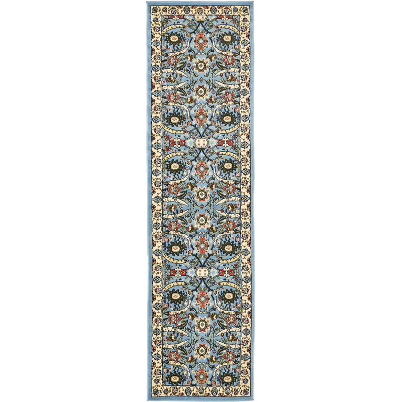 Tapis bleu Britannia, Tapis de couloir 2 pi 7 po x 10 pi