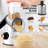  Zulay Kitchen Manual Rotary Cheese Grater With 3 Interchangeable Blades