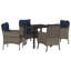 4 - Person Patio Dining Set with Square Table