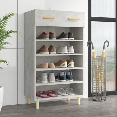 10 Pair Shoe Storage Cabinet