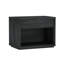 Table de chevet 32 po Evelyn en gris anthracite (table de chevet seulement)-1112558618