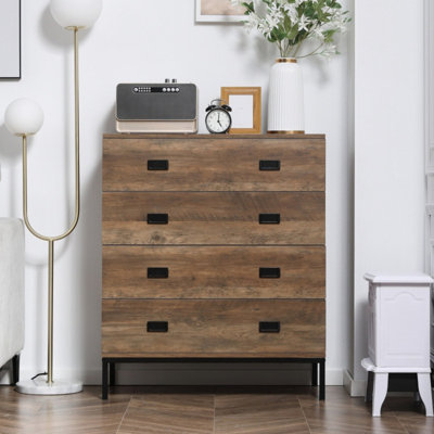 80 cm W Chest of 4 Drawers
