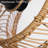 Alexcya 63'' Black Rattan Arched Floor Lamp with Remote Control and Dimmable Bulb Included