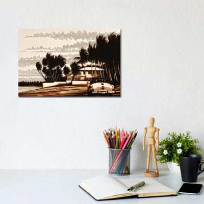 Beach Day by Max Zorn - Print on Canvas