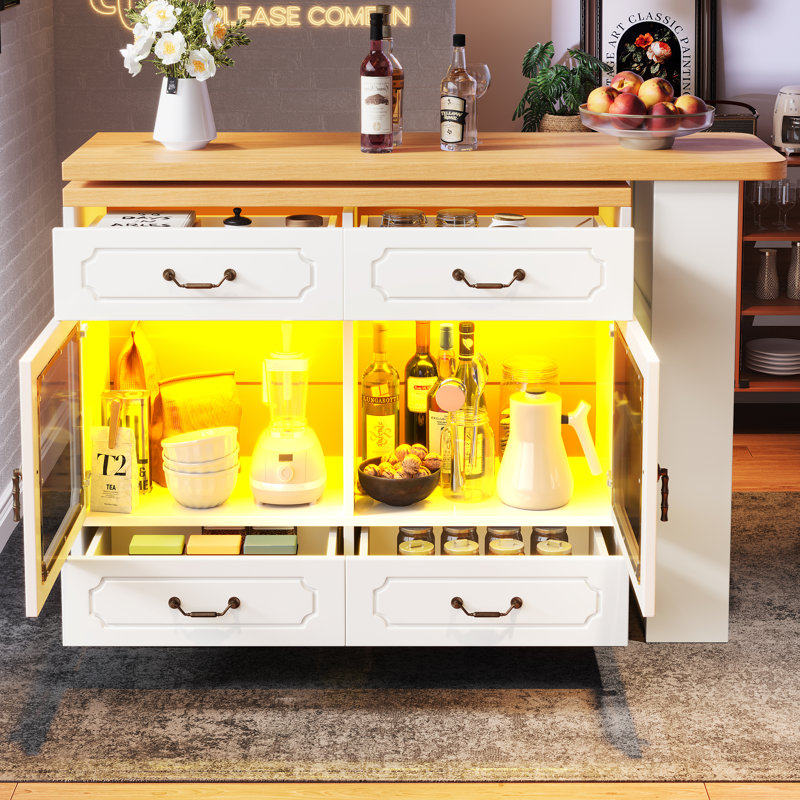 Wood Kitchen Island