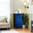 4 Drawer Dresser for Bedroom, Narrow Chest of Drawers, Wooden Top and Study Iron Frame 18"x37.5"-(WxH)