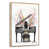 Floating Frame Natural Wood