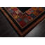 Tapis de zone en laine 8 pi x 11 po à la main one-of-kind noué la gabbeh Temelec