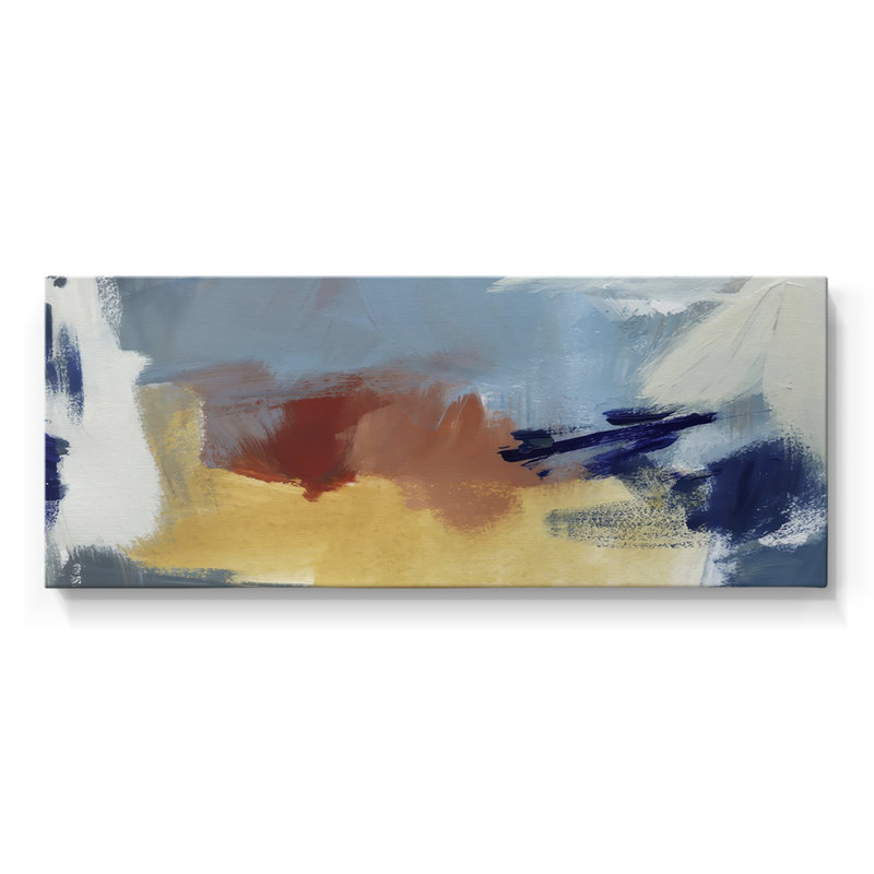 Frucht Farbe I- Gallery Wrapped Canvas -Ready to Hang, 12" H x 30" W