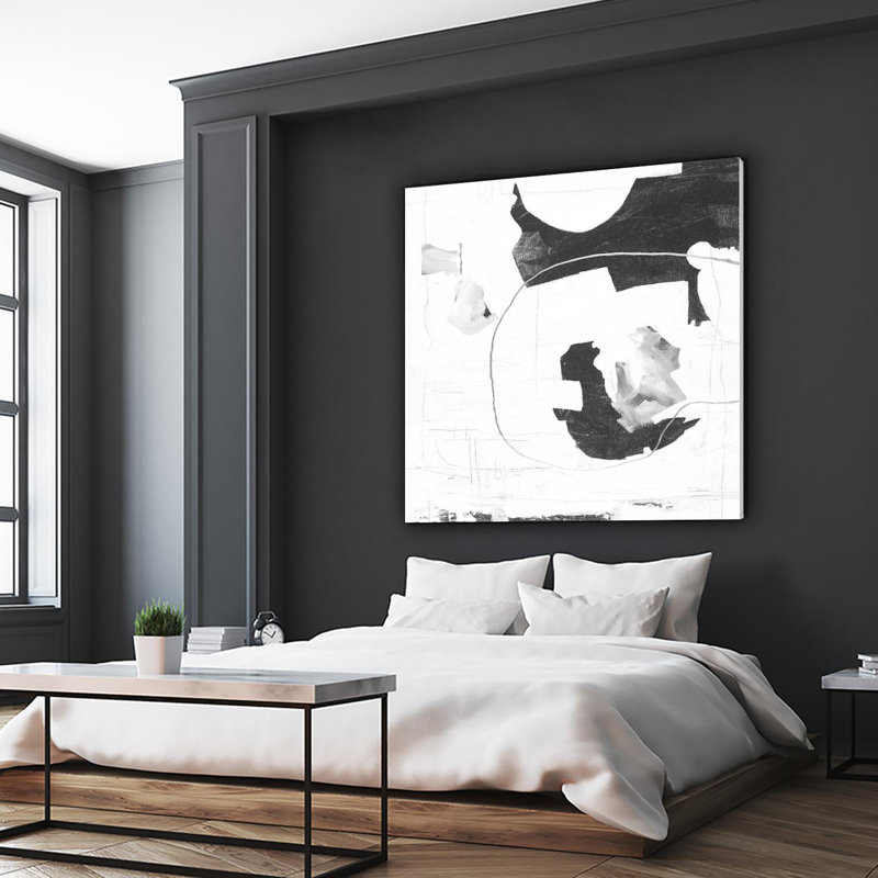 Traces d'argent III sur toile, H 72 po x l 72 po x P 1,5 po